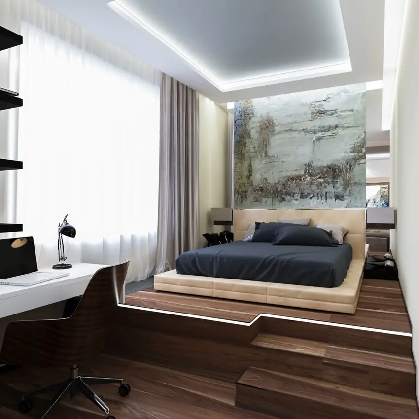 brown curtains also l 0ead7