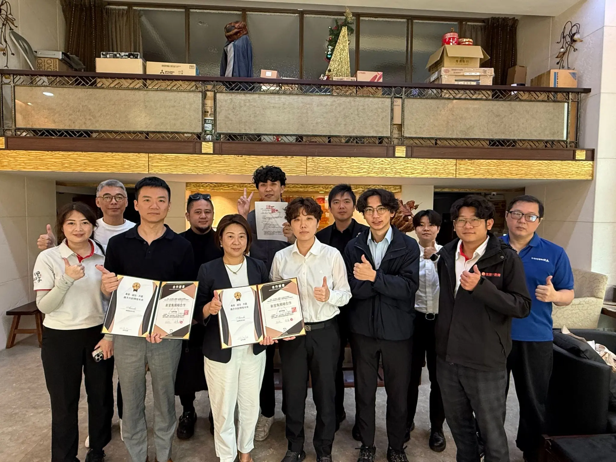 新室集攜手淘家舖與全國不動產八里龍米店 開創房仲與設計合作新模式
