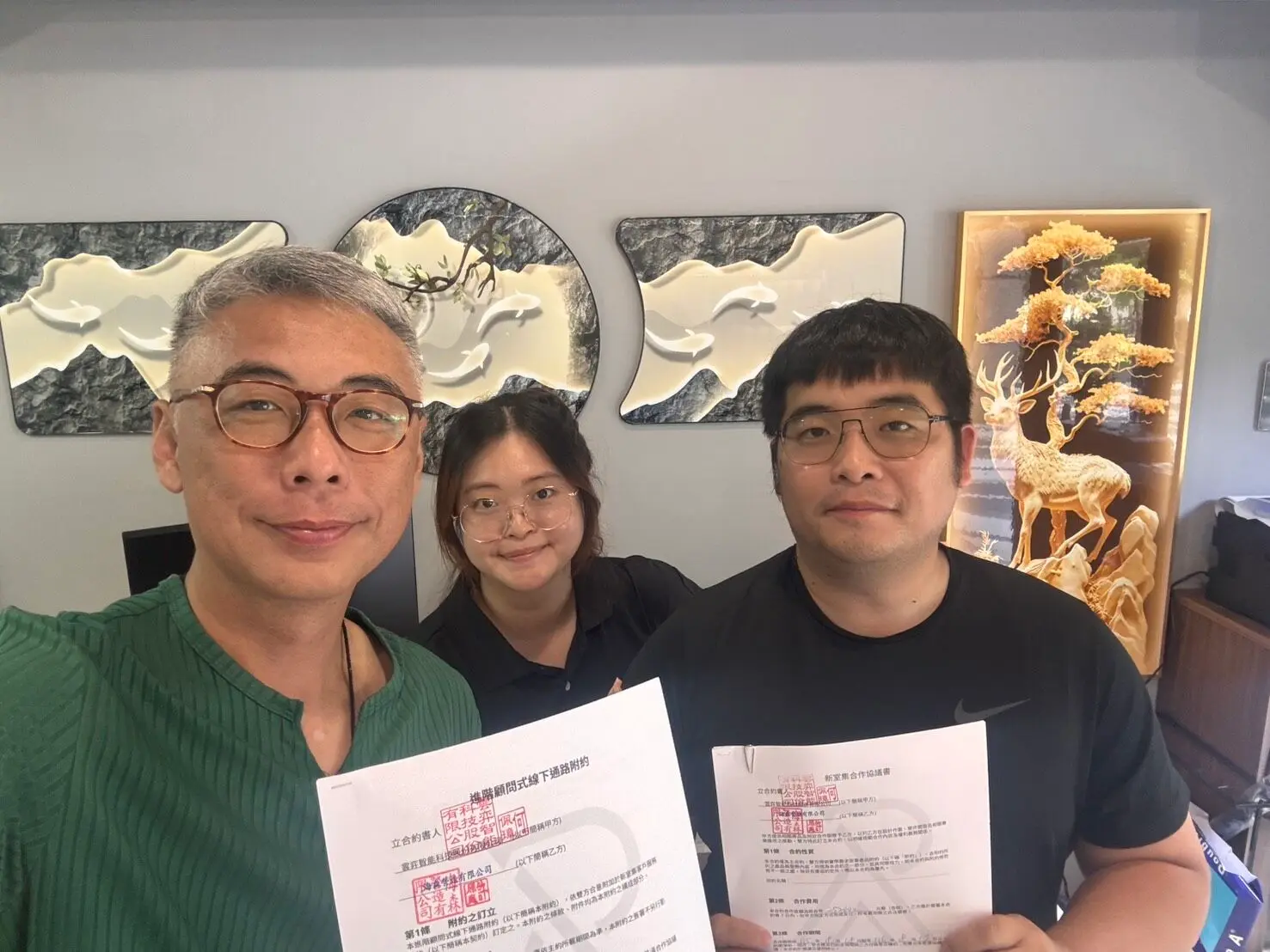 新室集攜手海森設計 拓展桃園八德房仲合作版圖