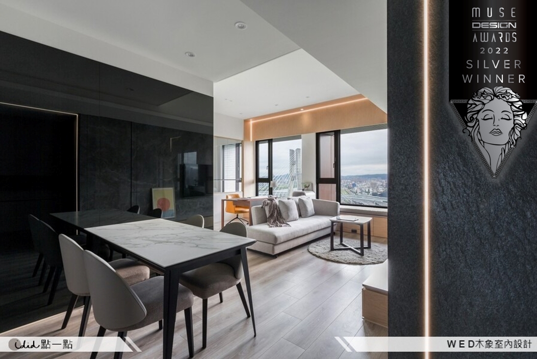 Muse Design Awards得獎作品：巧用空間優勢 打造明亮溫暖的現代北歐宅