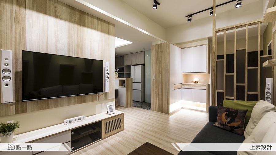 20坪老屋翻身溫馨北歐宅