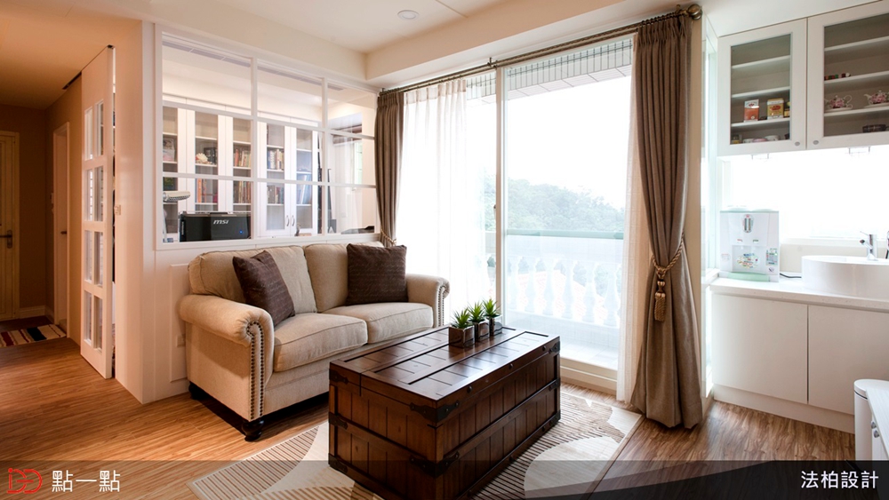 把空間留給成員 美式輕古典三代景觀Villa