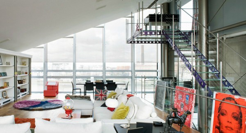 歐洲●英國：位於倫敦充滿童趣的現代閣樓Rogers Penthouse