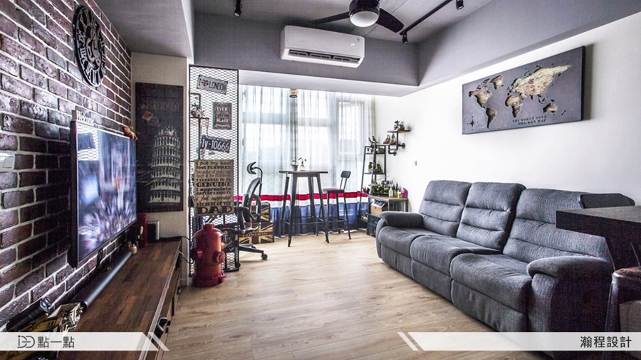 Loft迷注意！百萬內打造11坪質感家居